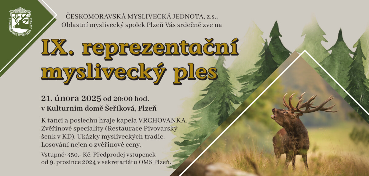 IX. reprezentační myslivecký ples