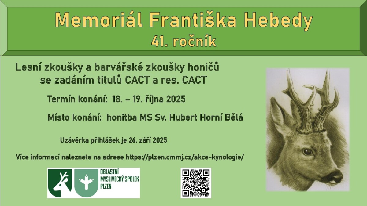 Memoriál Františka Hebedy – 41. ročník
