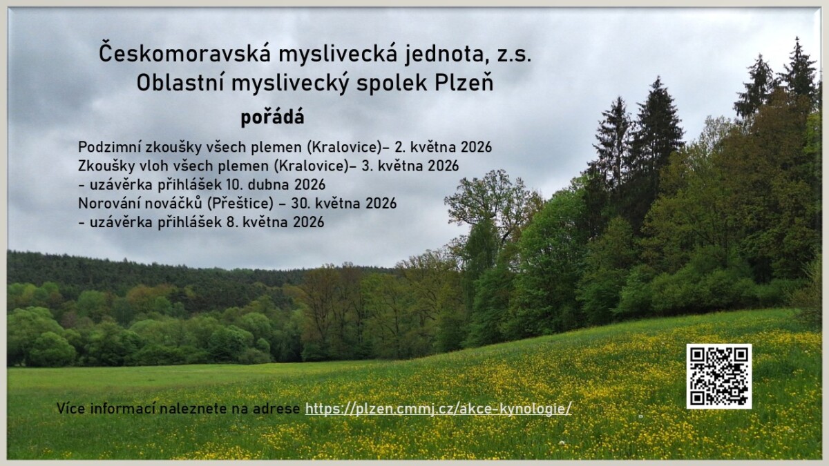 Přijímáme přihlášky na PZ, ZV a ZN